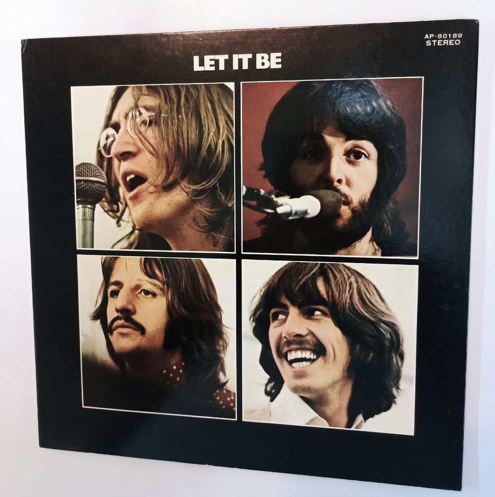 Винтажная виниловая пластинка LP The Beatles Let It Be (Japan 1971) (No Obi)