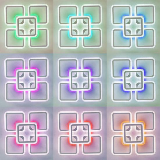 CL232A150E Марсель Белый Смарт RGB Люстра