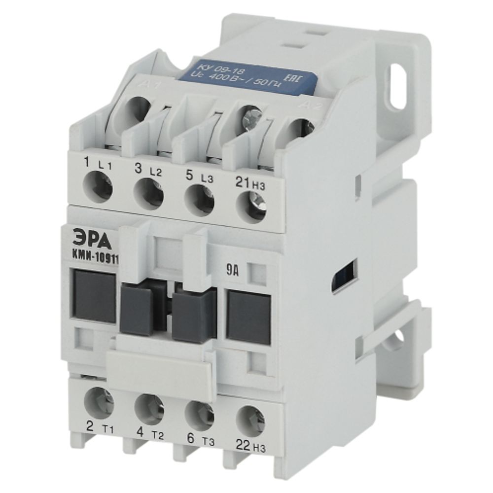 Контактор ЭРА PRO KKM21-025-400-10-E КМИ-22510 25А 400В/АС3 1НО