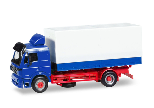 Грузовик Mercedes-Benz SK + прицеп, тент