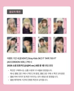 Альбом Stray Kids - SKZ IT TAPE - DO IT [ACCORDION Ver.] | EVENT