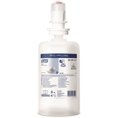 Жидкое Мыло-пена Tork Premium S4 520501 1 л