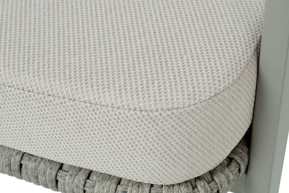 "Амстердам" кресло из искусственного ротанга, цвет серый