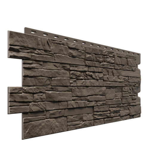 Фасадная панель Docke Алтай Шоколад 1098*400мм 0,44м2