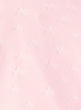 Розовый махровый халат Sanetta со звездами