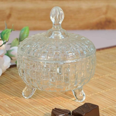 Ваза с крышкой h6,3см, d10,5см "Sofia", RYGG033