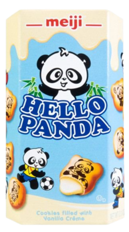 Печенье Meiji Hello Panda с молочной начинкой