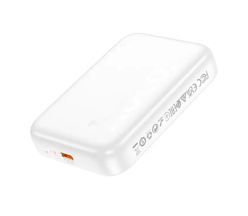 Внешний аккумулятор Hoco J117А Esteem magnetic 10000mAh Type-C (белый)