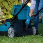 Газонокосилка роторная Makita DLM480CT2 860Вт