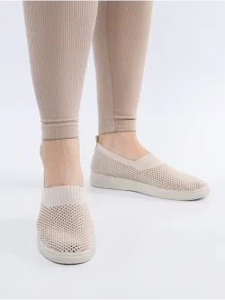 Мокасины летние текстильные