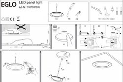 Встраиваемый светильник Eglo Fueva 1 31675