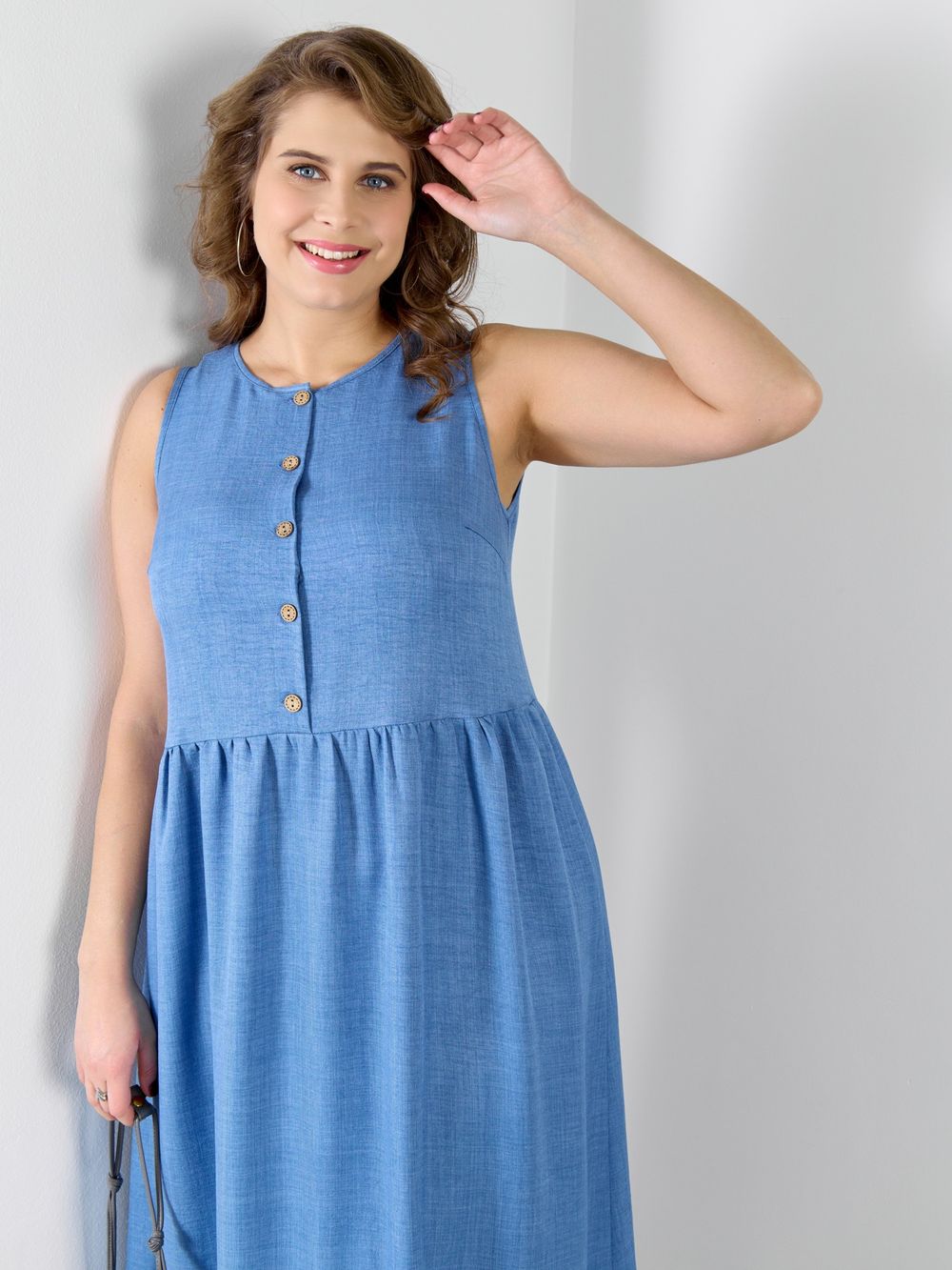 Платье Женский каприз-1 Виотекс СИНИЙ