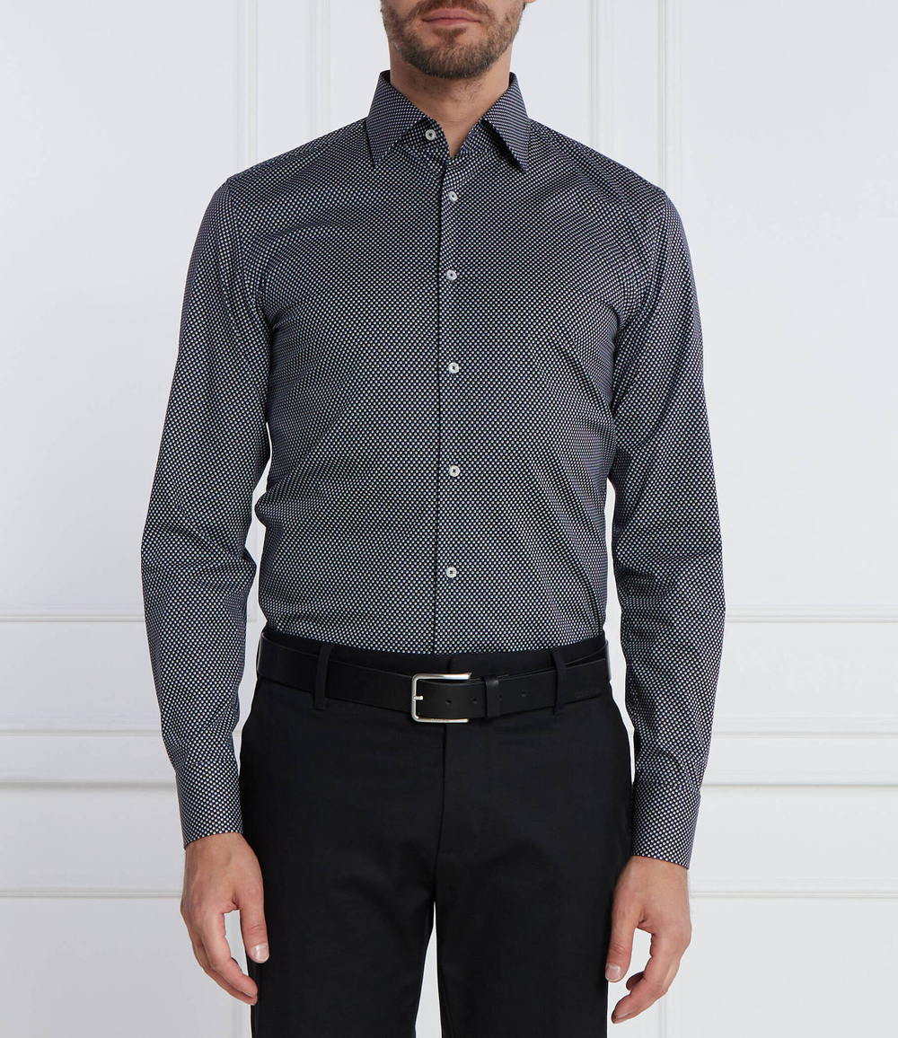 Рубашка HANK BOSS BLACK - темно-синий(50502804)