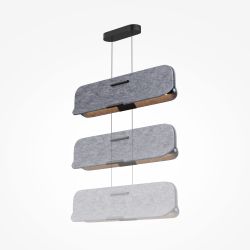 Светильник подвесной светодиодный Maytoni Optimista MOD408PL-L12B3K