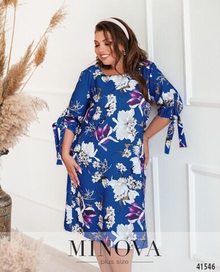 Платье 20-15-электрик Minova Фото 2