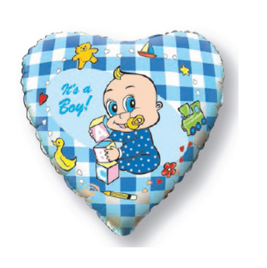 Шар (18''/46 см) Сердце,