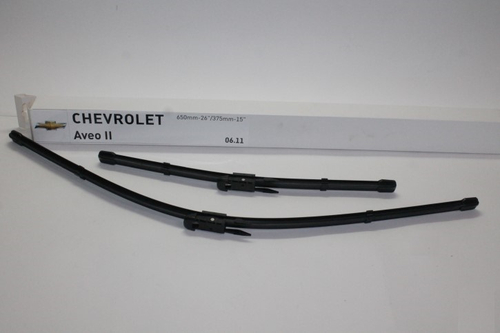 Щетка стеклоочистителя бескаркасная Chevrolet Aveo II 26  65 см+ 15  37,5 см (Good Jounerg)