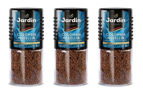 Кофе растворимый Jardin Colombia Medellin 95 г 3 шт
