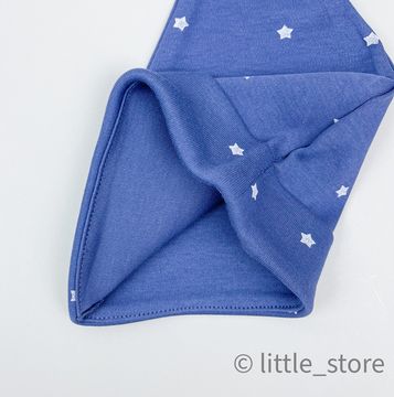 Шапка однослойная "Космические панды" ночное небо