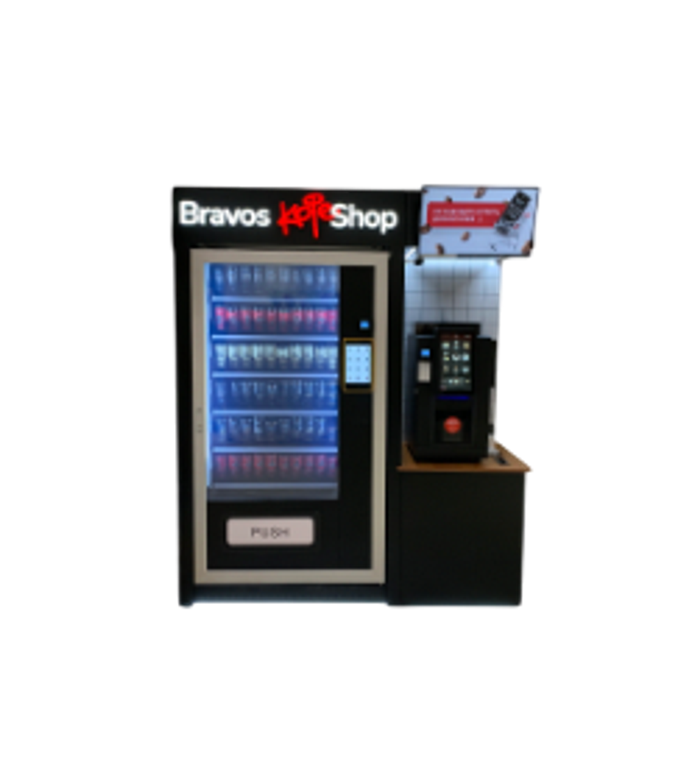 Двойной кофешоп Bravos