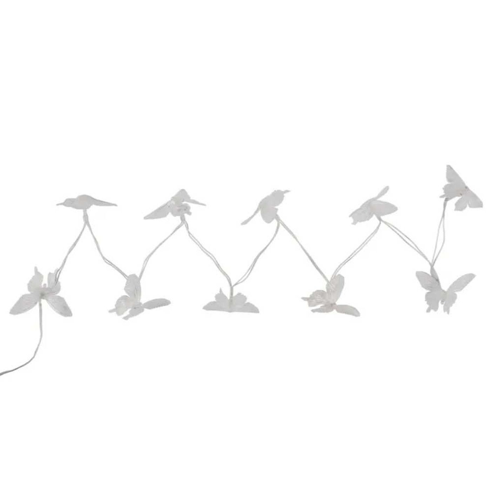 Фонарь садовый Lamper, Каскад Полет бабочки, солн бат, LED3м выносная солнеч. панель/аккум, холодное
