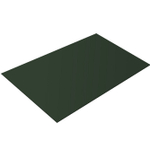 Плоский лист Grand Line 0,5 мм GreenCoat Pural Matt RR 11 темно-зеленый с защитной пленкой резка