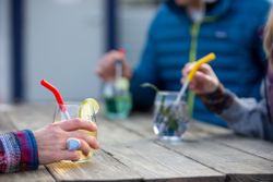 Трубочки для стаканов Klean Kanteen 8мм - 4 шт, короткие с ёршиком