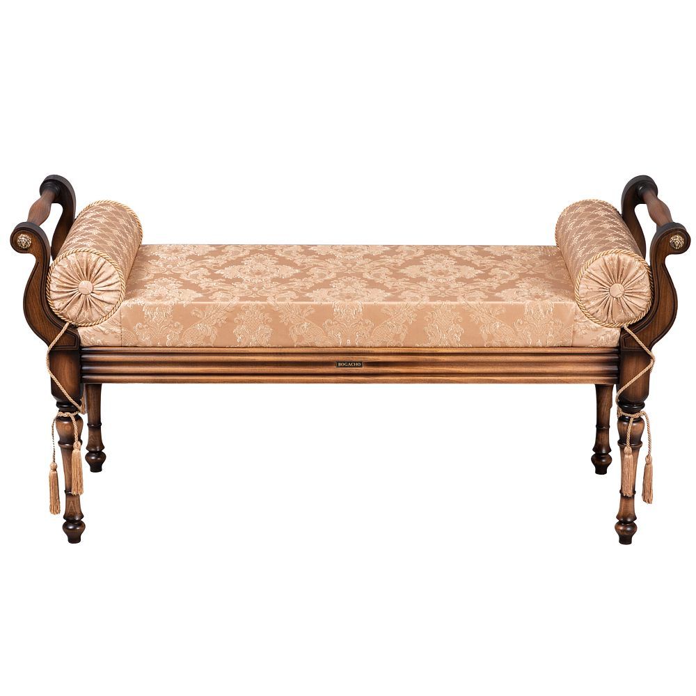 Банкетка Флоренция Орех(Д) Каледония Даймонд Мокка