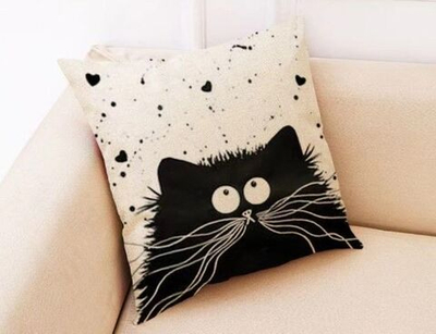 Наволочка декоративная, чехол на подушку 45х45 см, 1 шт