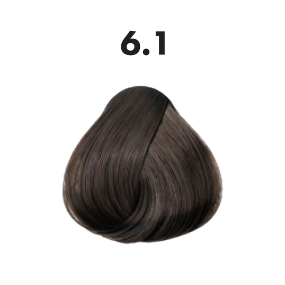 6.1 гель-краска OBRA Glow Gel Color пепельный темно-русый - 60 мл.