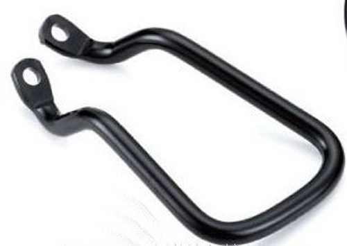 Защита заднего перекл-ля крепление на два болта к раме, сталь, HC-603 черная