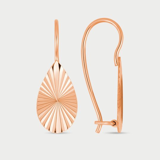 Серьги золотые