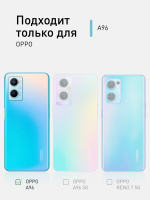 Чехол ROSCO для Oppo A96 (арт. OPPO-A96-HARD-TPU-TRANSPARENT )