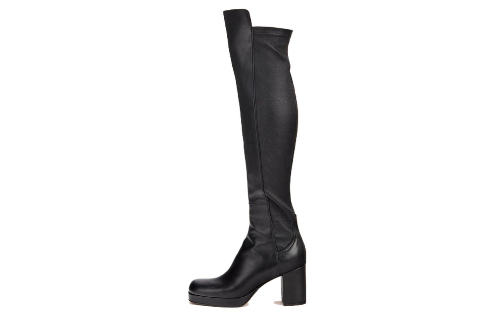 AGL Over the knee Boots 8cm Women"s Black