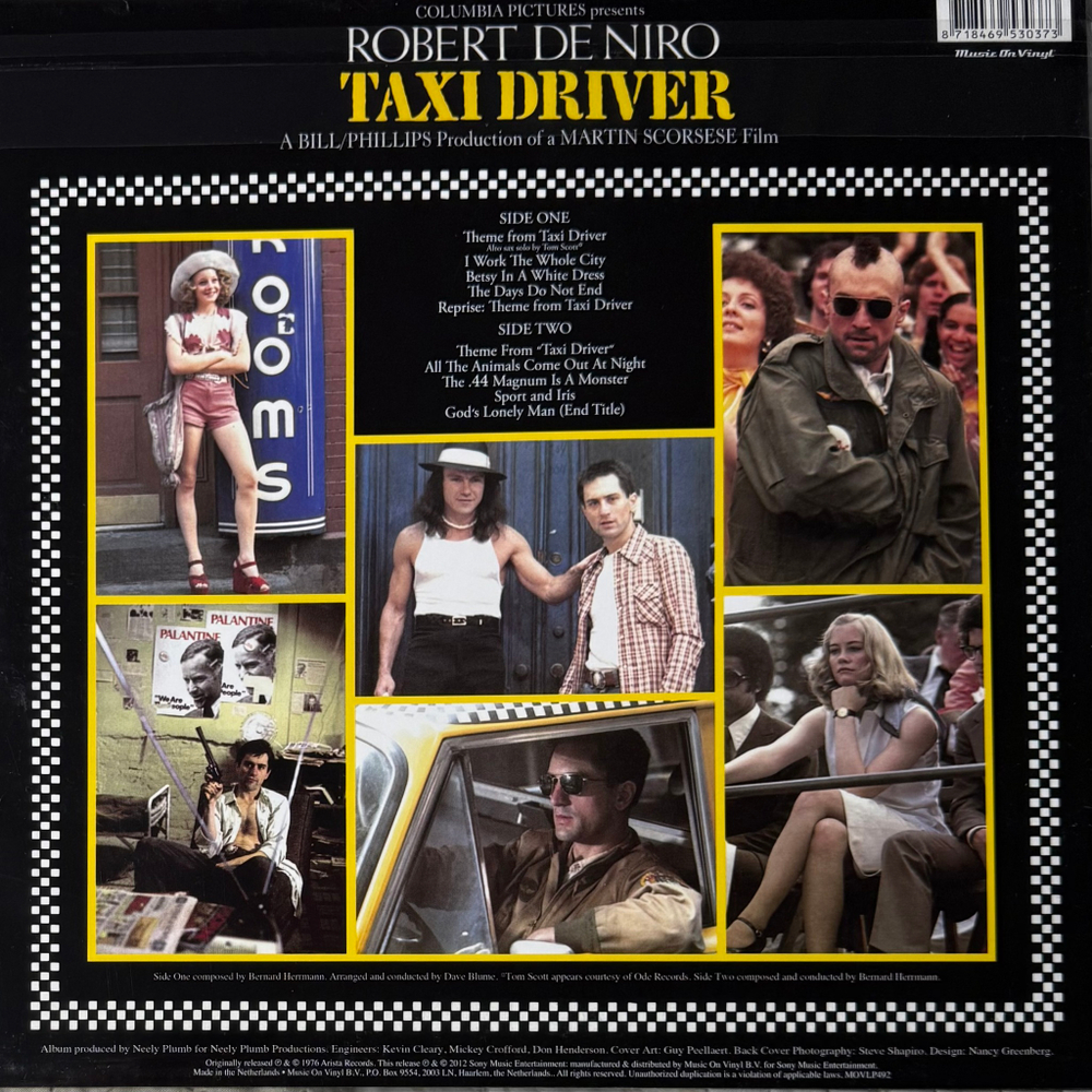Taxi Driver - Original Soundtrack Recording (Голландия 2012г.)