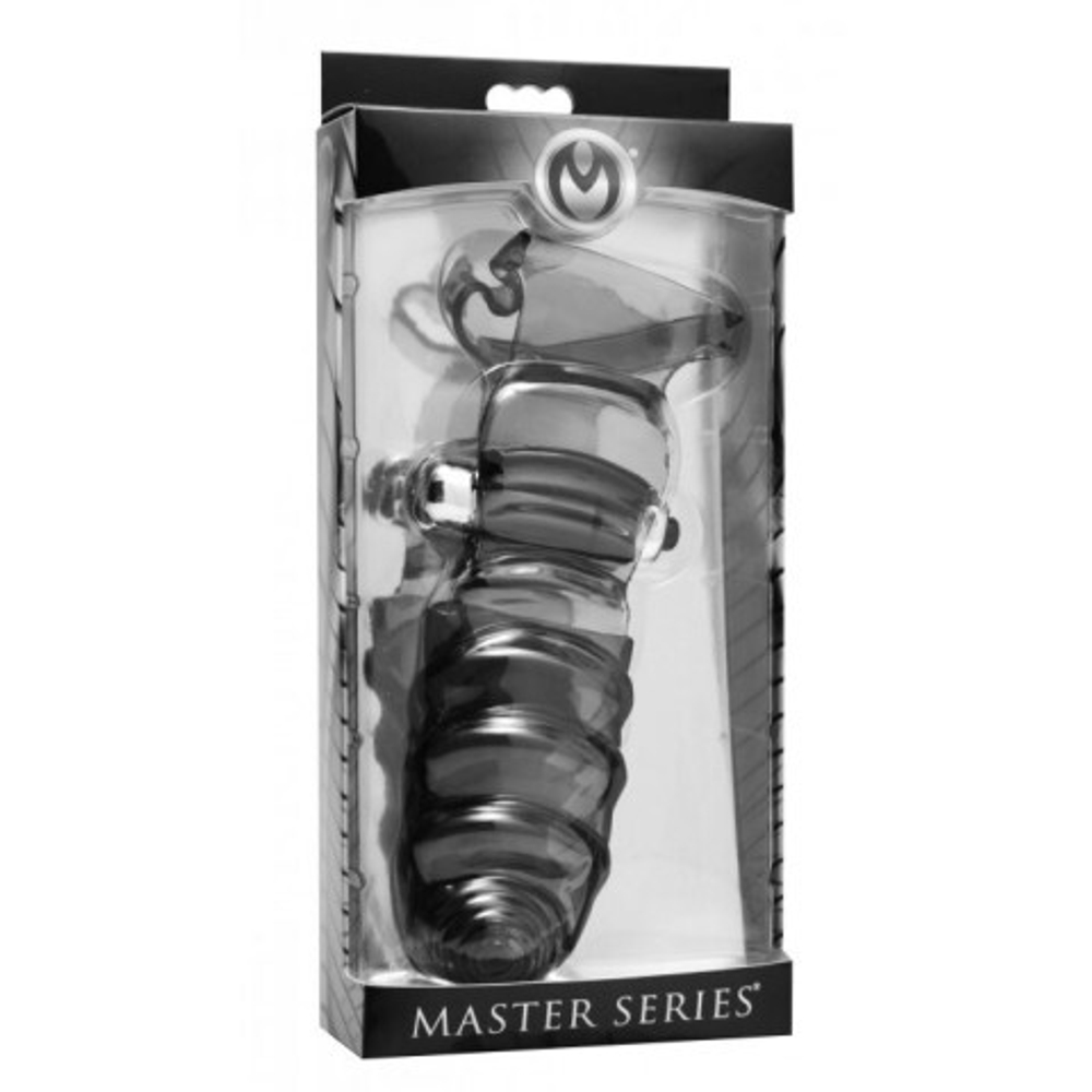 Насадка Bang Bang Master Series для стимуляции точки G, черный, 15.5 см