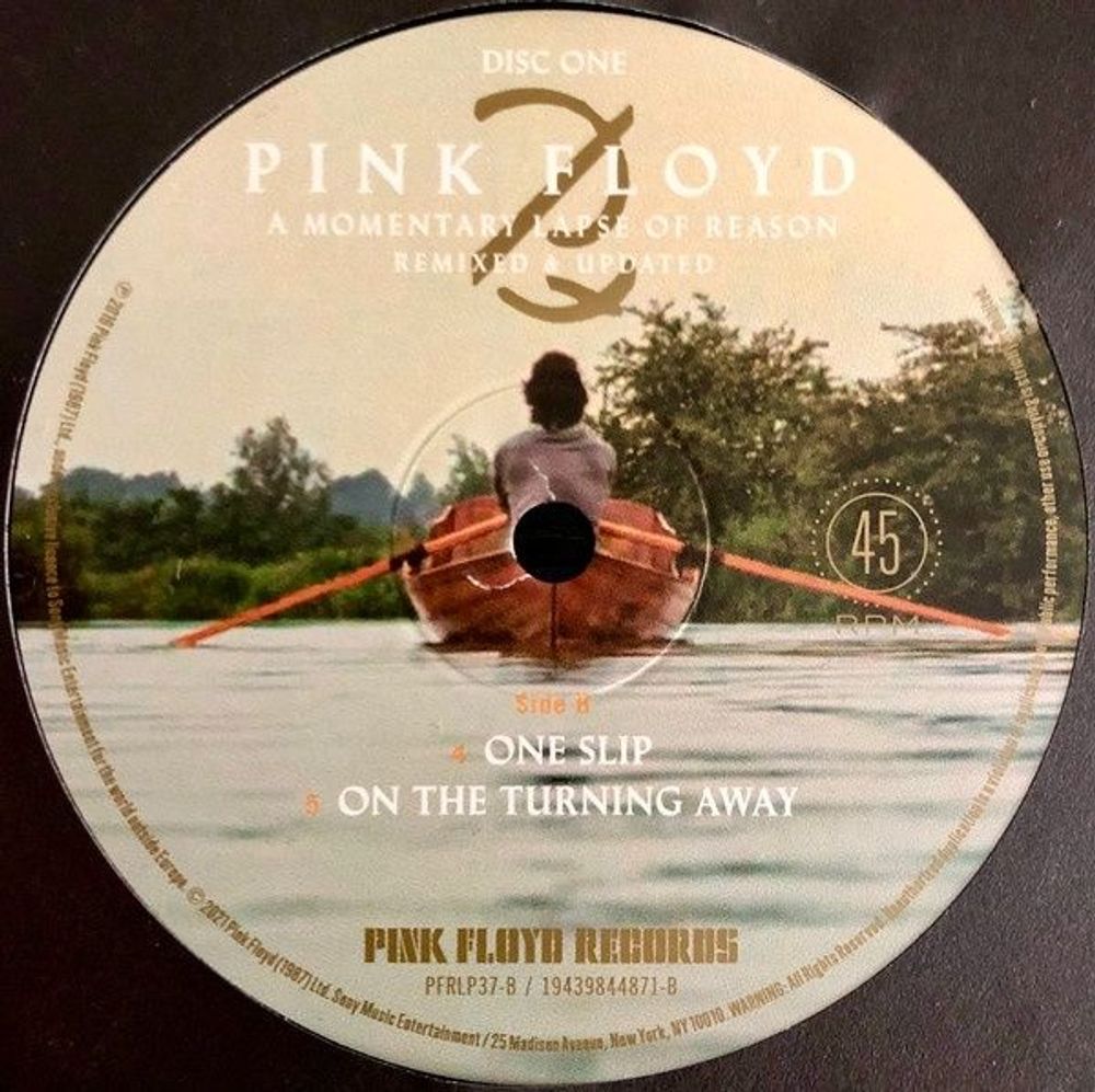 Pink Floyd - A Momentary Lapse Of Reason (2LP) Новая запечатанная виниловая пластинка