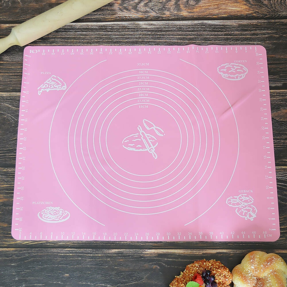 Коврик силиконовый для раскатки теста 40*50см YH737 №45