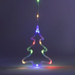 Светодиодная новогодняя гирлянда ЭРА ЕGNIG - NY занавес Новый Год 2,4*1,1 м 8 режимов мультиколор 171 LED | Гирлянды