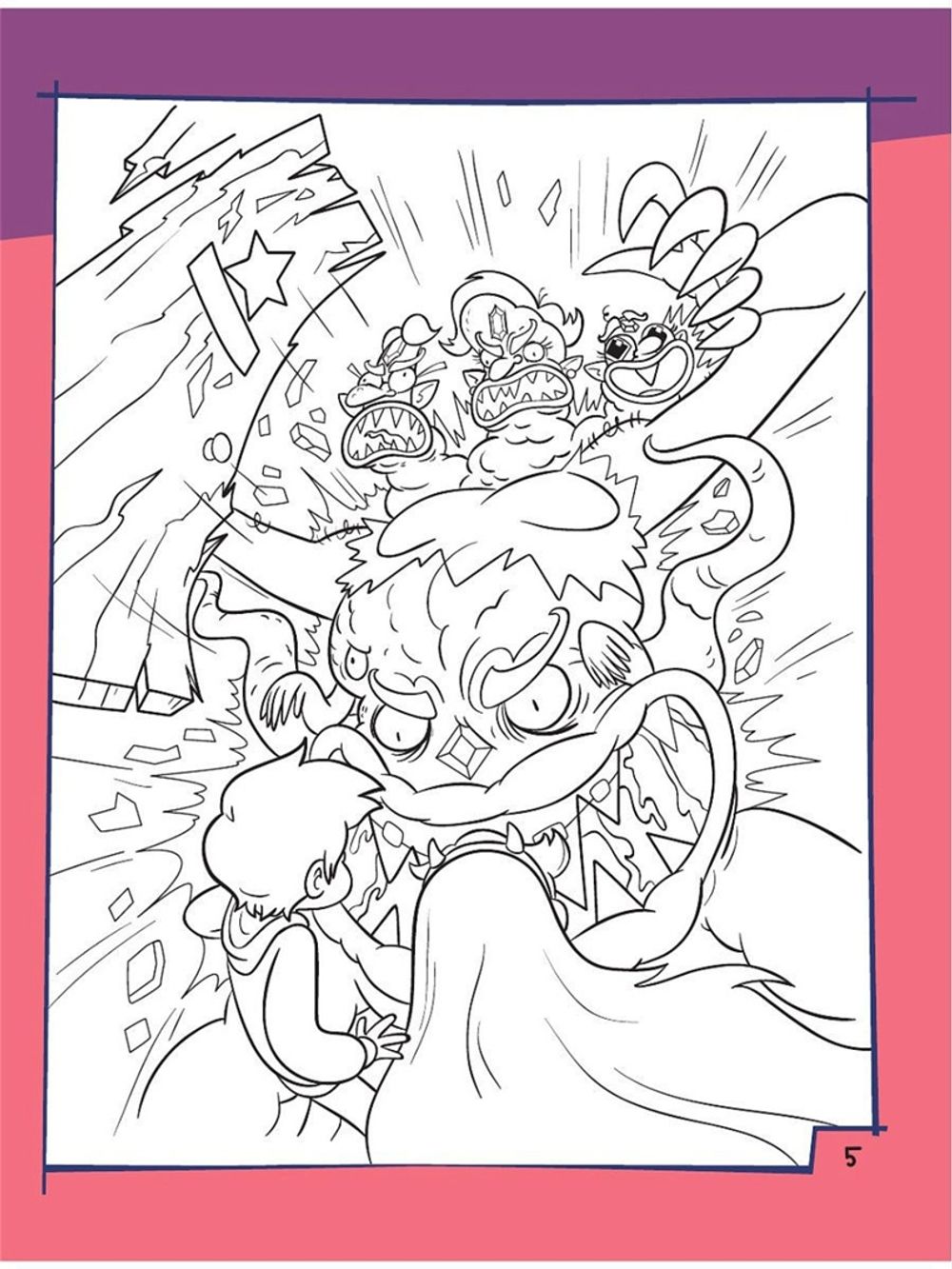 Комикс Активити-блокнот Звездной принцессы