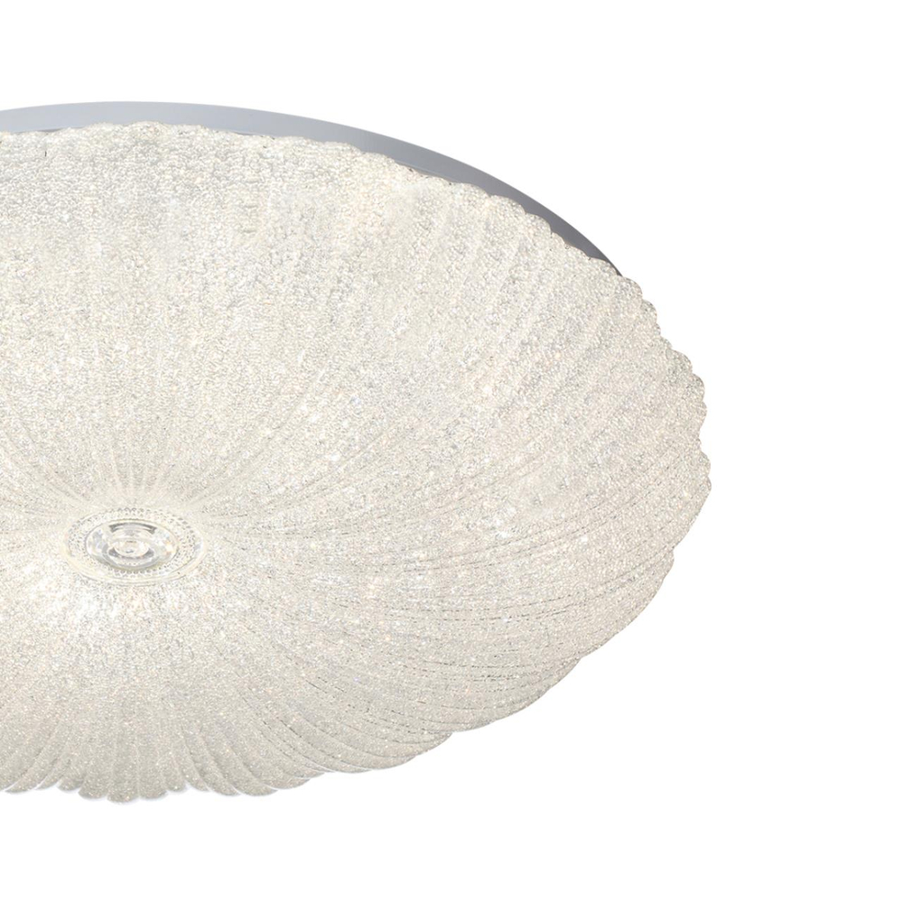 7729/48L PIKO LED SN 000 Светильник металл/пластик/белый/прозрачный LED 48Вт 3000-6000K D380 IP20 пульт ДУ FORTUNA