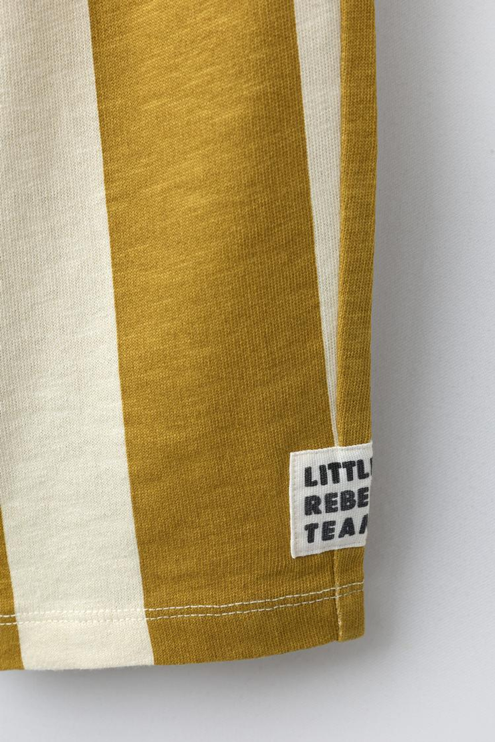 ZARA ПРЯМЫЕ БРЮКИ ИЗ МЯГКОЙ ТКАНИ В ПОЛОСКУ, ОХРА