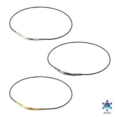 Ожерелье METAX RAKUWA NECKLACE DIAMOND-CUT серебристое