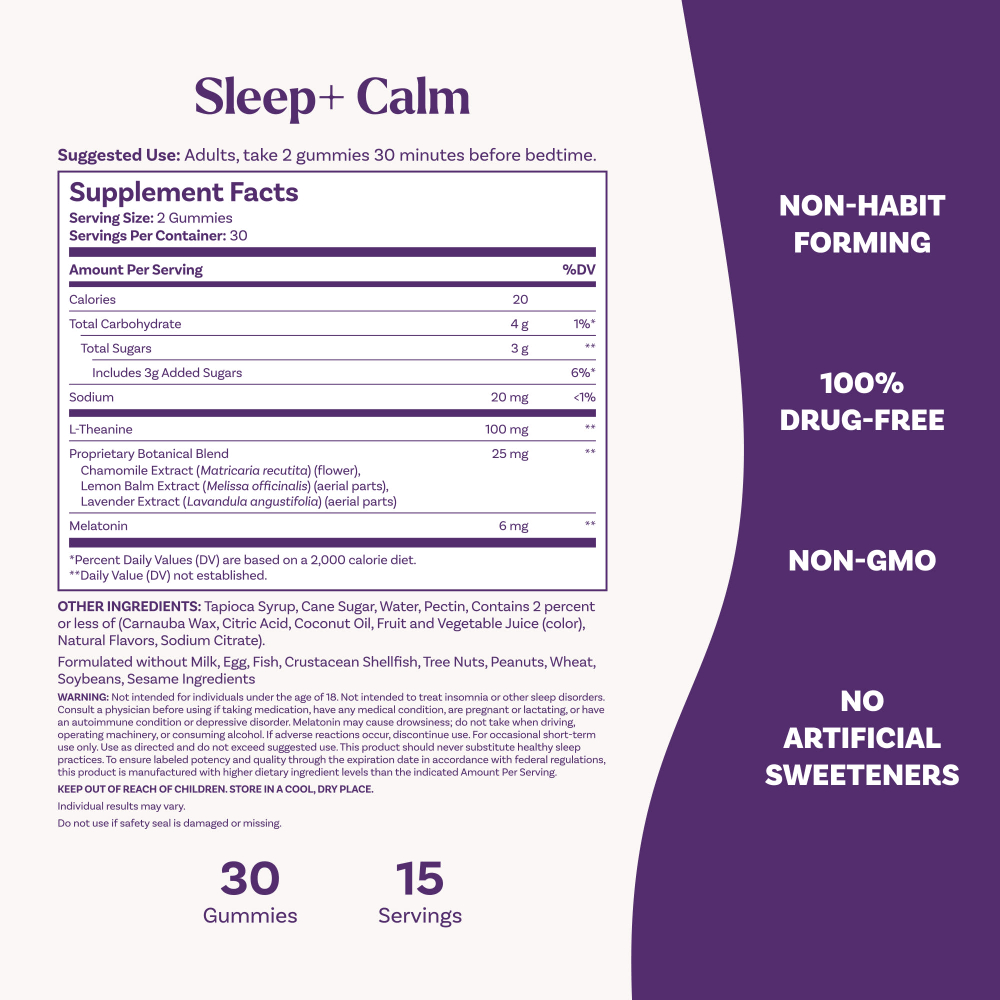 Natrol, Calm, жевательные мармеладки для сна+®, со вкусом клубники, 60 жевательных конфет