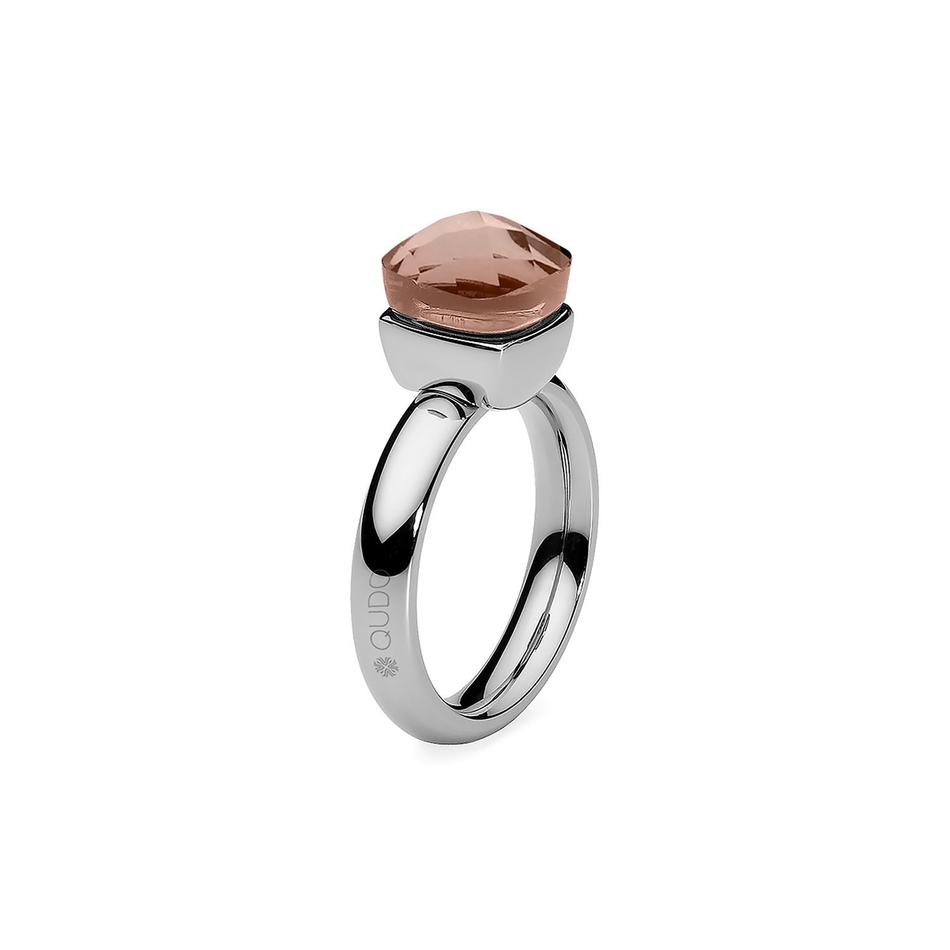 Кольцо Qudo Firenze vintage rose 16.5 мм 610181/16.5 BR/S
