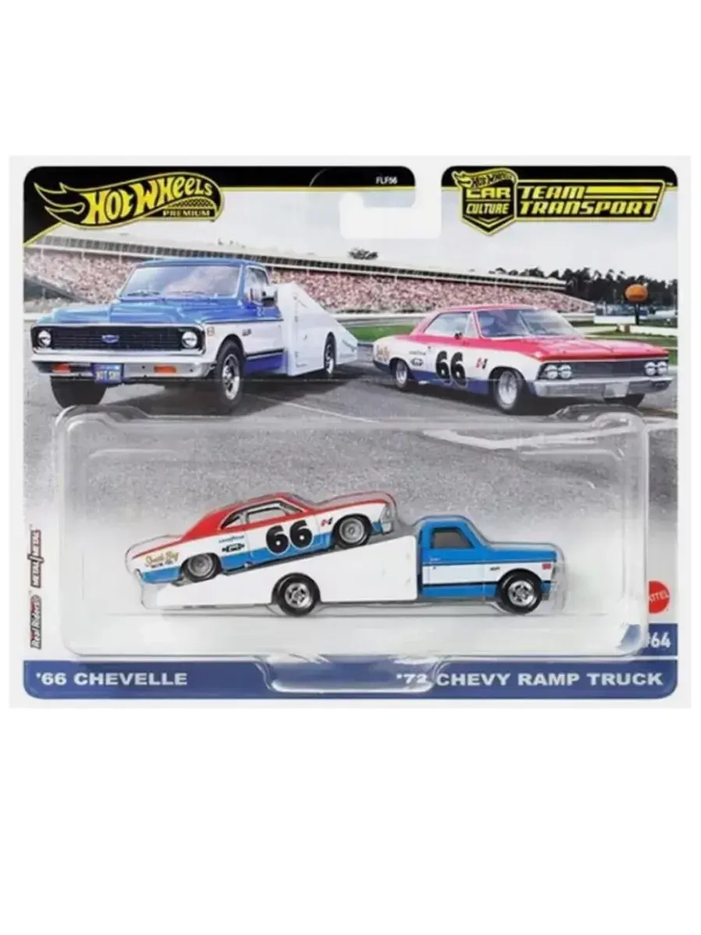 Набор Хот Вилс Премиум 66 Chevelle 72 Chevy FLF56 HRV40