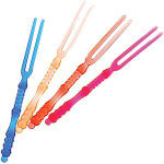 Вилочки коктейльные[400шт];полистирол;,L=11см;разноцветн. (Цвет: разноцветный)