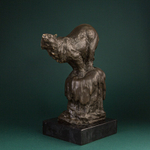 Кабинетная скульптура в стиле Ар-Деко «Медведь»