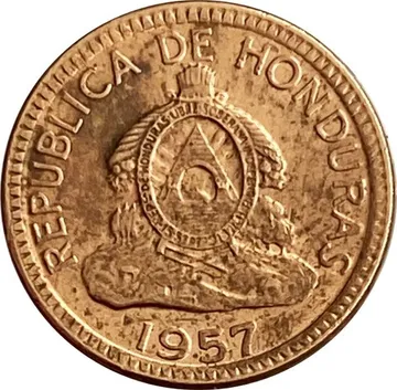 1 сентаво 1957 Гондурас