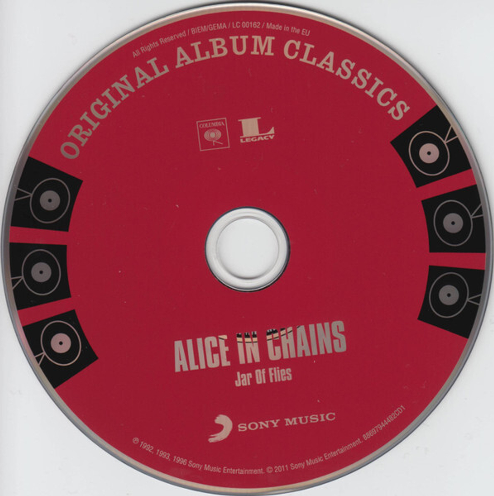 CD Alice In Chains - Original Album Classics 3CD (Европа 2011г.)